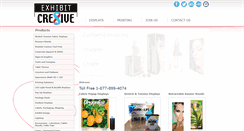 Desktop Screenshot of exhibitcreative.com
